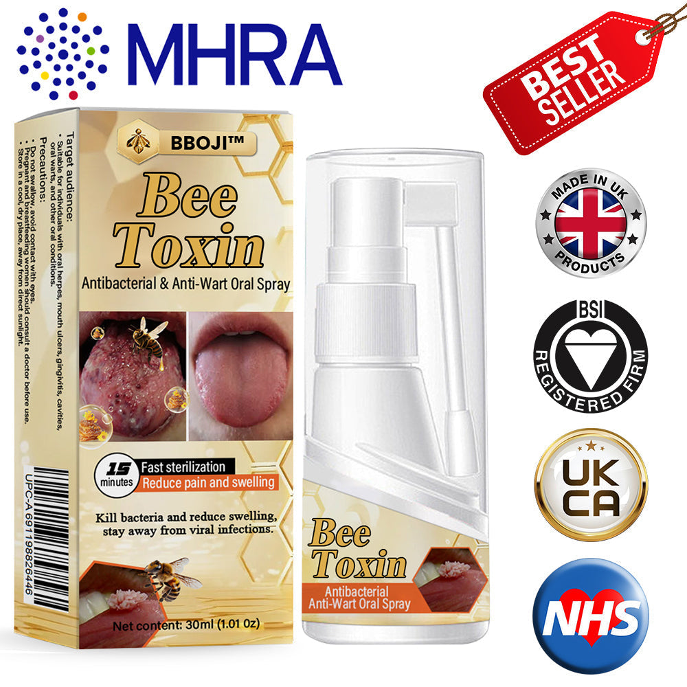 ✅ Official Store | BBOJI™  Bee Toxin Antibacterial & Anti-Wart Oral Spray 🧑🏼‍⚕️ British Dental Association (BDA) Recommendation