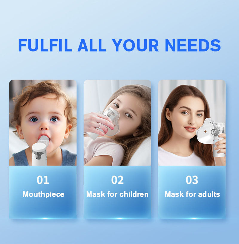 QIAWI™ 👑 Clear Lung Nebulizer - For clear lungs and free breathing 🌿💨