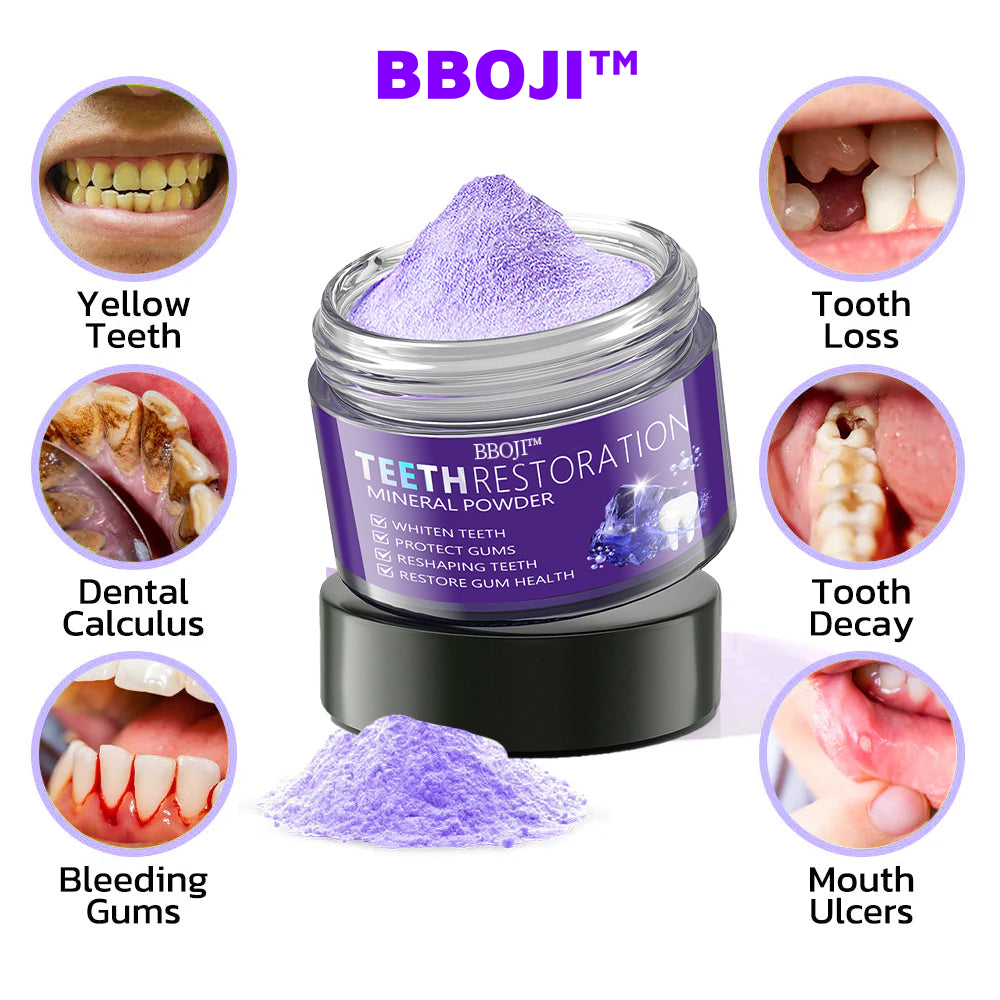 BBOJI™ TeethRestoration Mineral Powder🦷(ADA recommended)