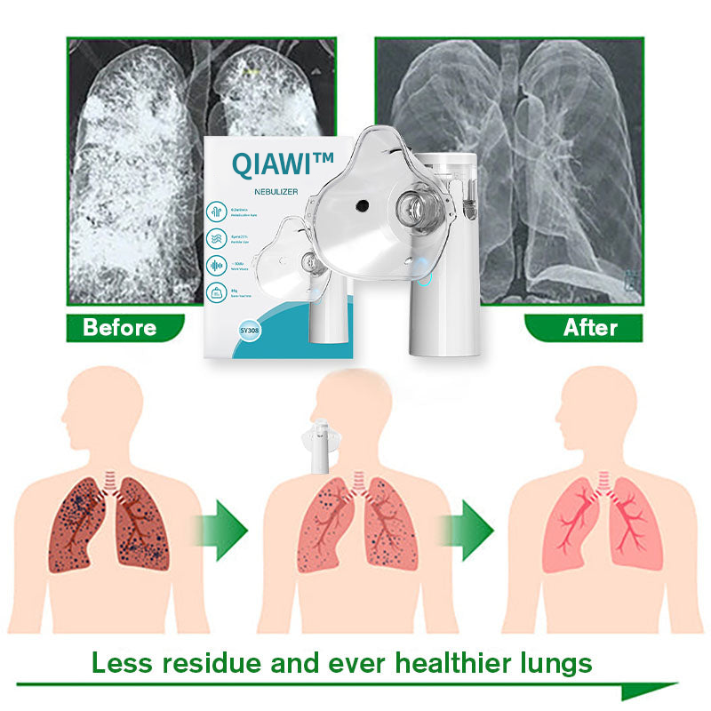 QIAWI™ 👑 Clear Lung Nebulizer - For clear lungs and free breathing 🌿💨
