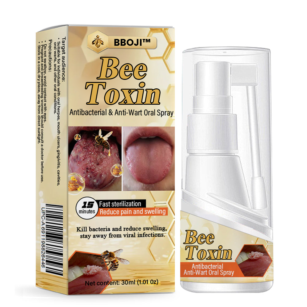 ✅ Official Store | BBOJI™  Bee Toxin Antibacterial & Anti-Wart Oral Spray 🧑🏼‍⚕️ British Dental Association (BDA) Recommendation